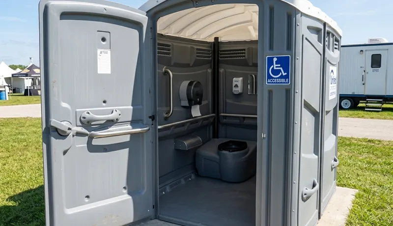 ADA-Compliant Porta Potty rental unit in Tulsa, OK