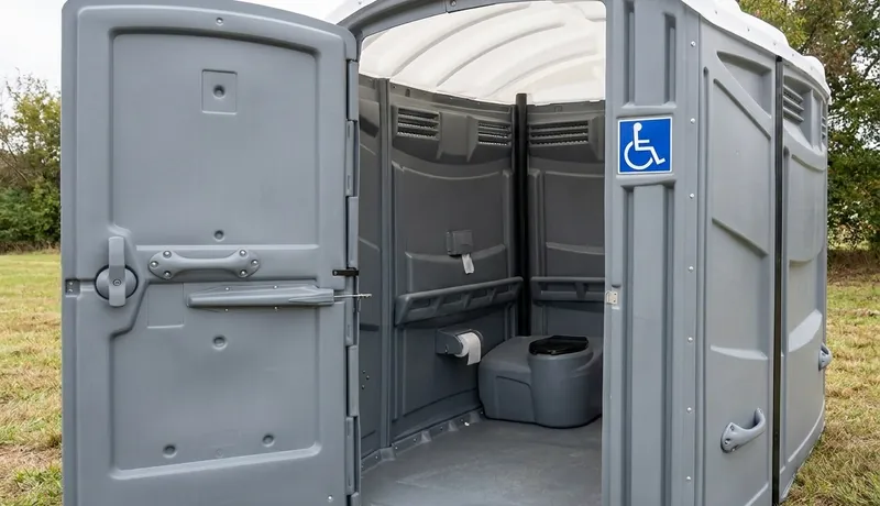 ADA-Compliant Porta Potty on-site placement in Tulsa, OK