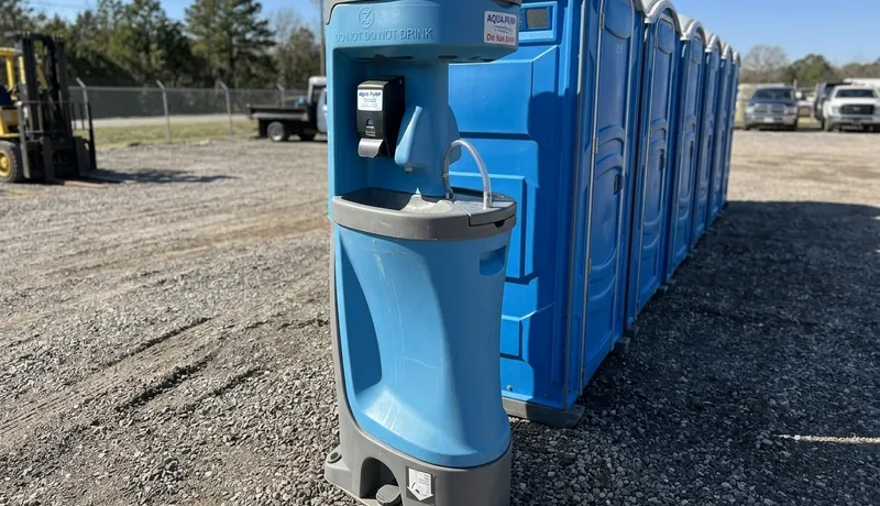 Portable Urinal Station on-site placement in Tulsa, OK