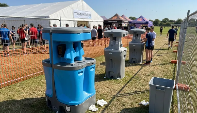 Hand Washing Station rental unit in Tulsa, OK