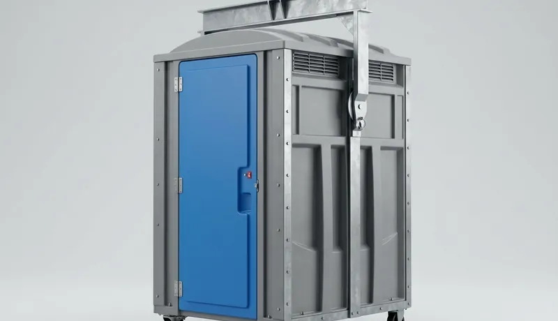 High-Rise Porta Potty rental unit in Tulsa, OK