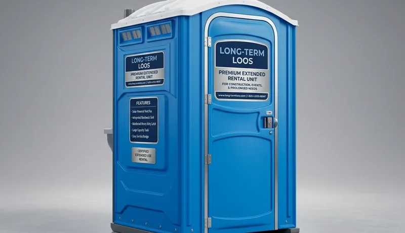 Long-Term Porta Potty Rental clean interior in Tulsa, OK