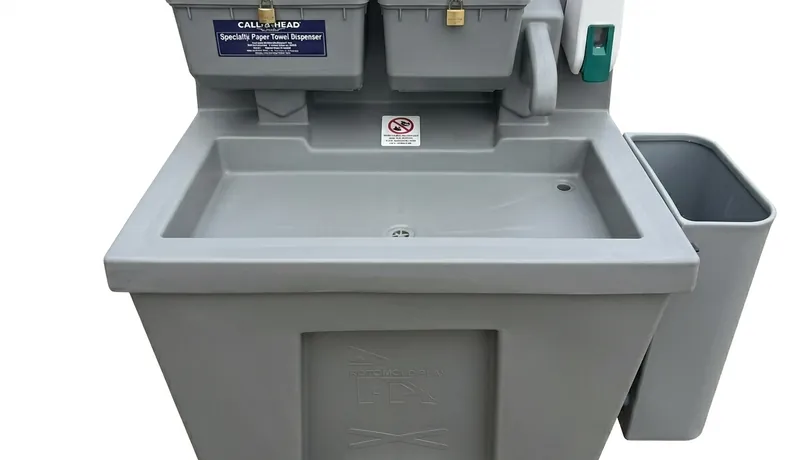Portable Sink Station event setup in Tulsa, OK