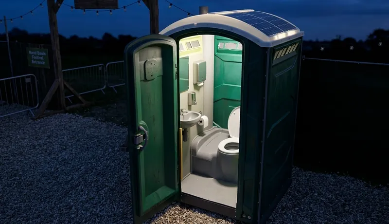 Solar-Powered Porta Potty