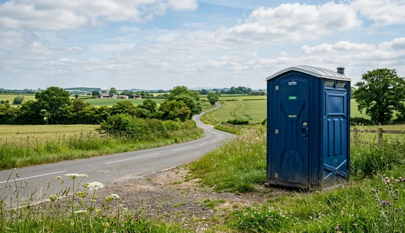 Standard Porta Potty on-site placement in Tulsa, OK